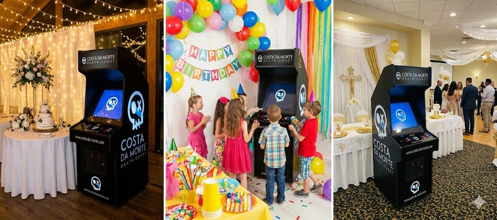 Arcade en diferentes escenarios